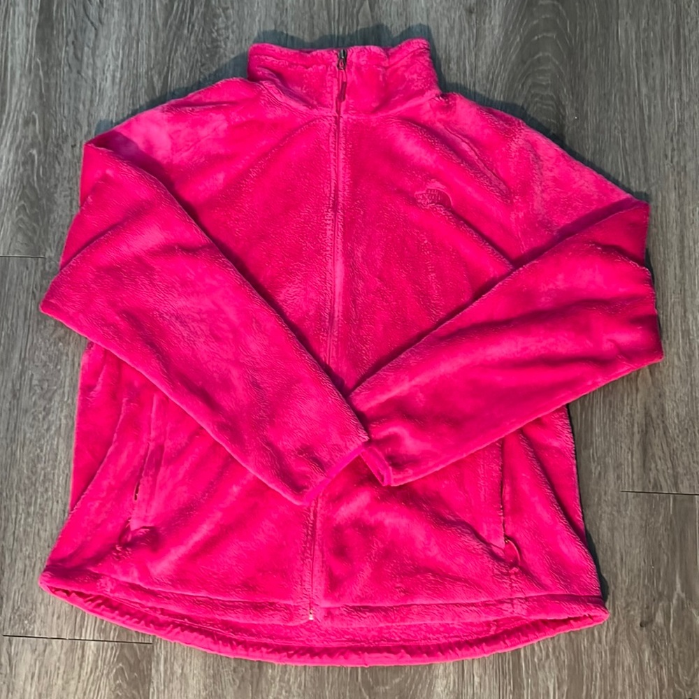 Bright Pink North Face Sherpa XXL
